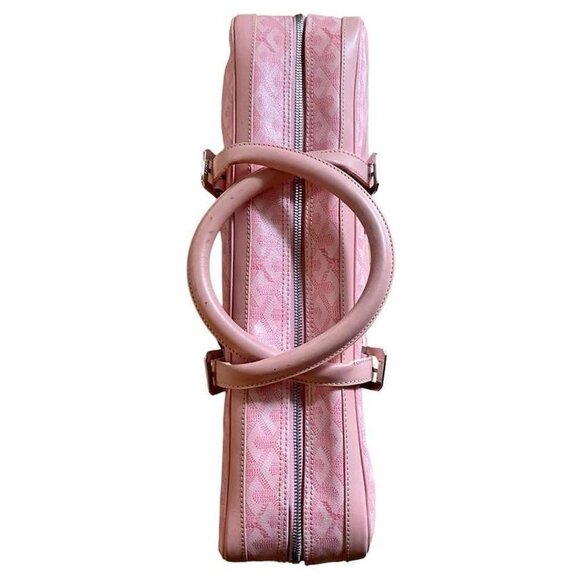 🌸 SUPER RARE🌸 Authentic Goyard Ambassade MM Briefcase PINK Sakura DISCONTINUED - Picture 13 of 16